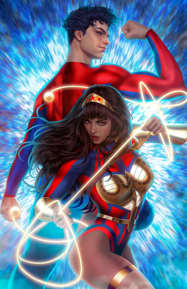 Tapa de New Titans #41 · Cover C Ariel Diaz Card Stock Var