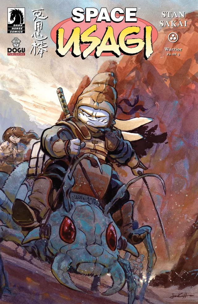 Tapa de Space Usagi: Warrior #2 · Cover B