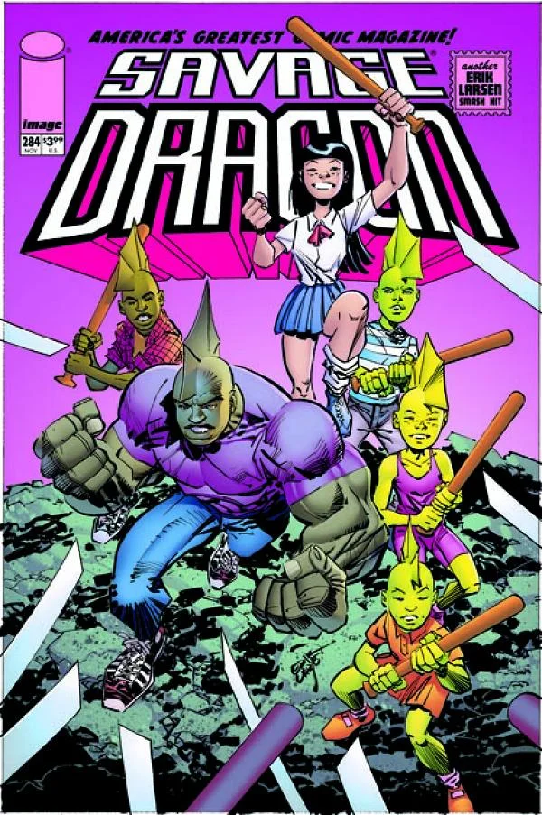 Tapa de Savage Dragon #284 · Cover A Erik Larsen