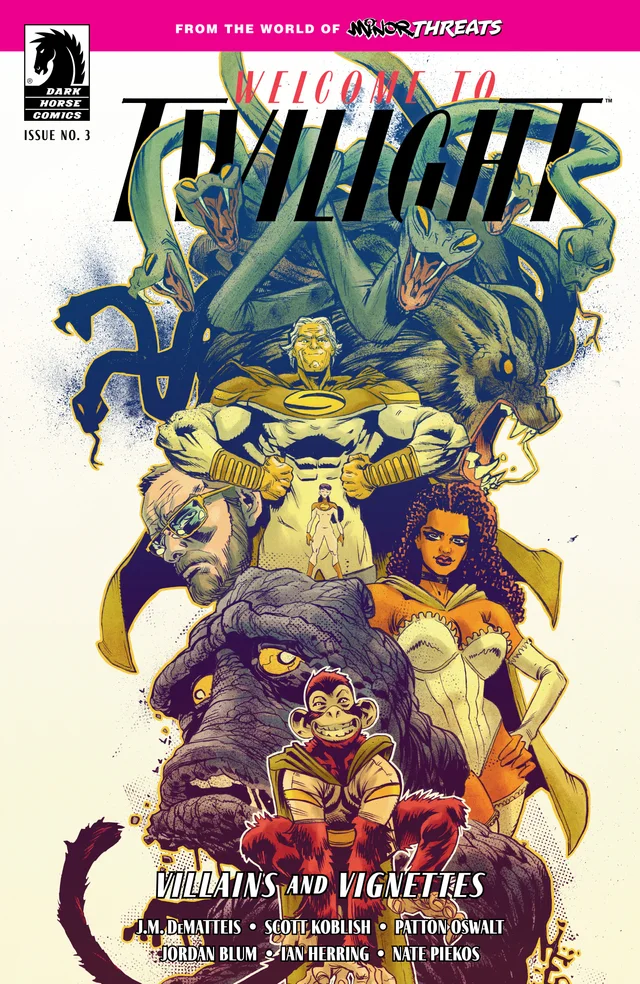 Tapa de Minor Threats: Welcome To Twilight Villains and Vignettes #3 · Cover A
