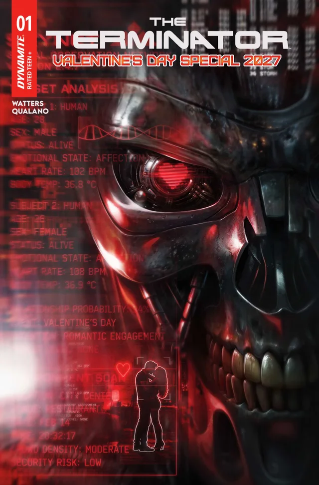 Tapa de Terminator Valentines Day Special 2027 #1 · Cover C Francesco Mattina Var