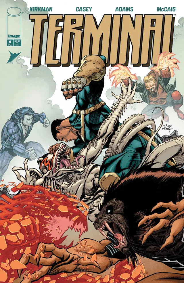 Tapa de Terminal #6 · Cover C Andy Kubert And Dave Mccaig Var