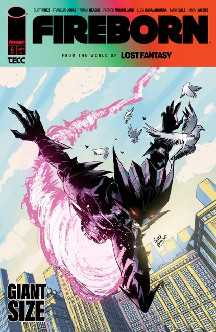 Tapa de Fireborn #6 · Cover A Patrick Mulholland