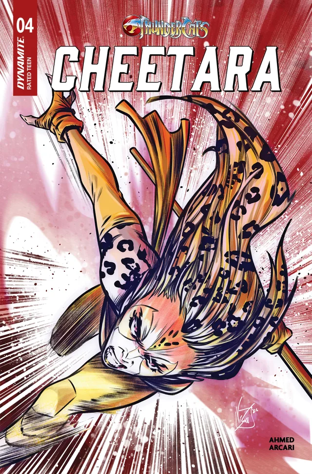 Tapa de Thundercats Cheetara #4 · Cover D Vincenzo Federici Var