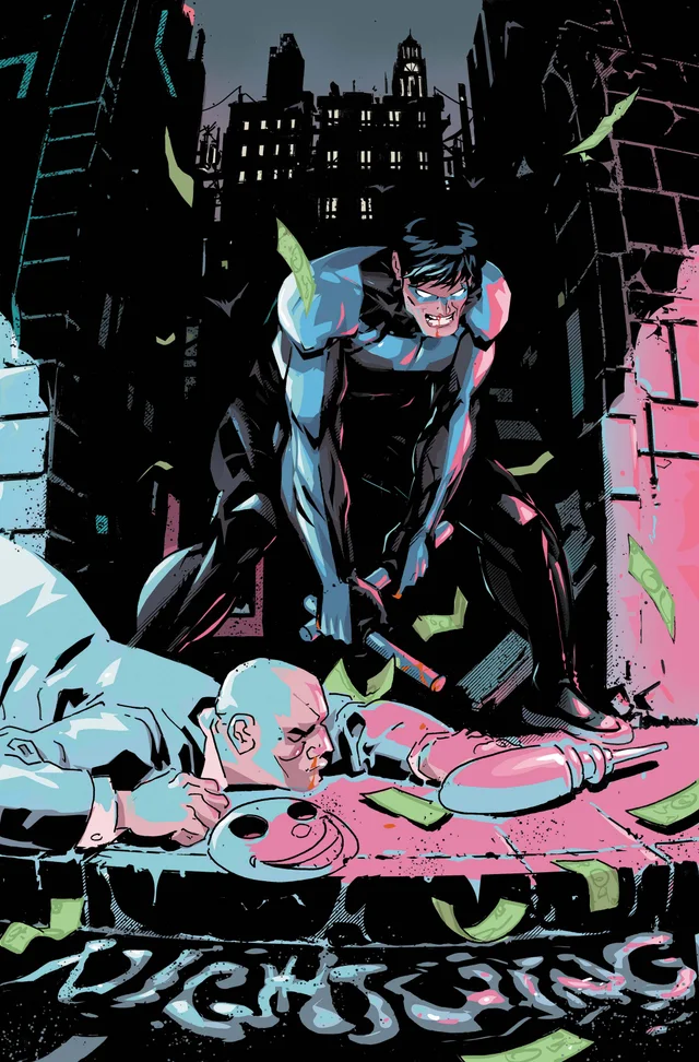 Tapa de Nightwing #144 · Cover B Riley Rossmo Card Stock Var