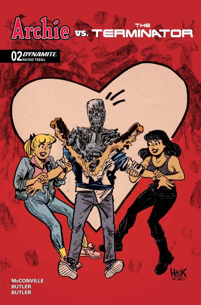 Tapa de Archie Vs The Terminator #2 · Cover C Robert Hack Var