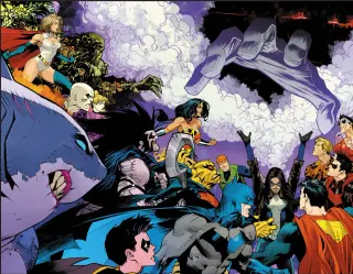 Tapa Cover A - Dan Mora Wraparound de Justice League Unlimited #25
