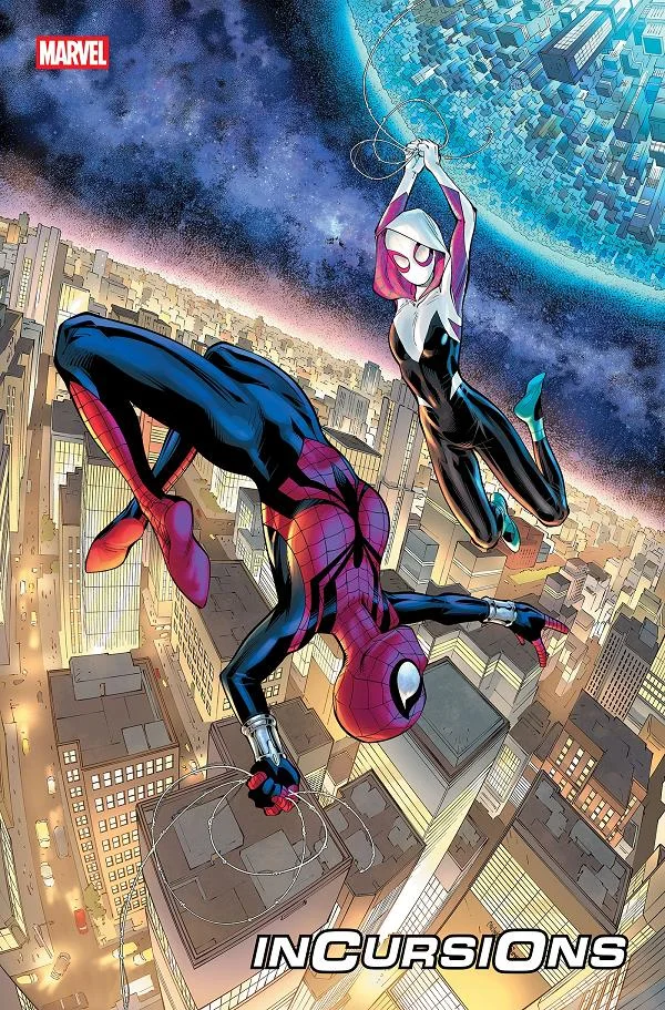 Tapa de Spider-Man: Incursions #1 · Cover A By Gleb Melnikov