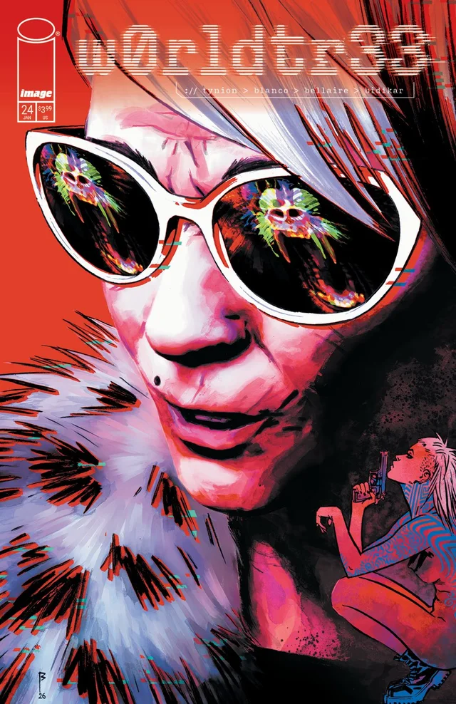 Tapa de W0rldtr33 #24 · Cover A Fernando Blanco