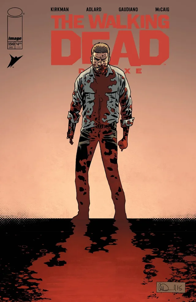 Tapa de Walking Dead Deluxe #150 · Cover B Charlie Adlard And Dave Mccaig Var