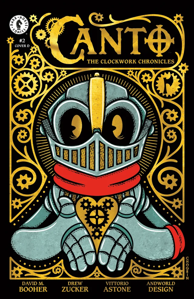Tapa de Canto: The Clockwork Chronicles #2 · Cover D