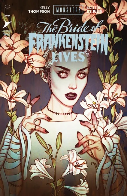 Tapa de Universal Monsters The Bride Of Frankenstein Lives #2 · Cover B Jenny Frison Var