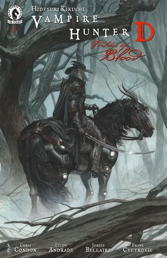 Tapa de Vampire Hunter D: Fortress Of Blood #1 · Cover B