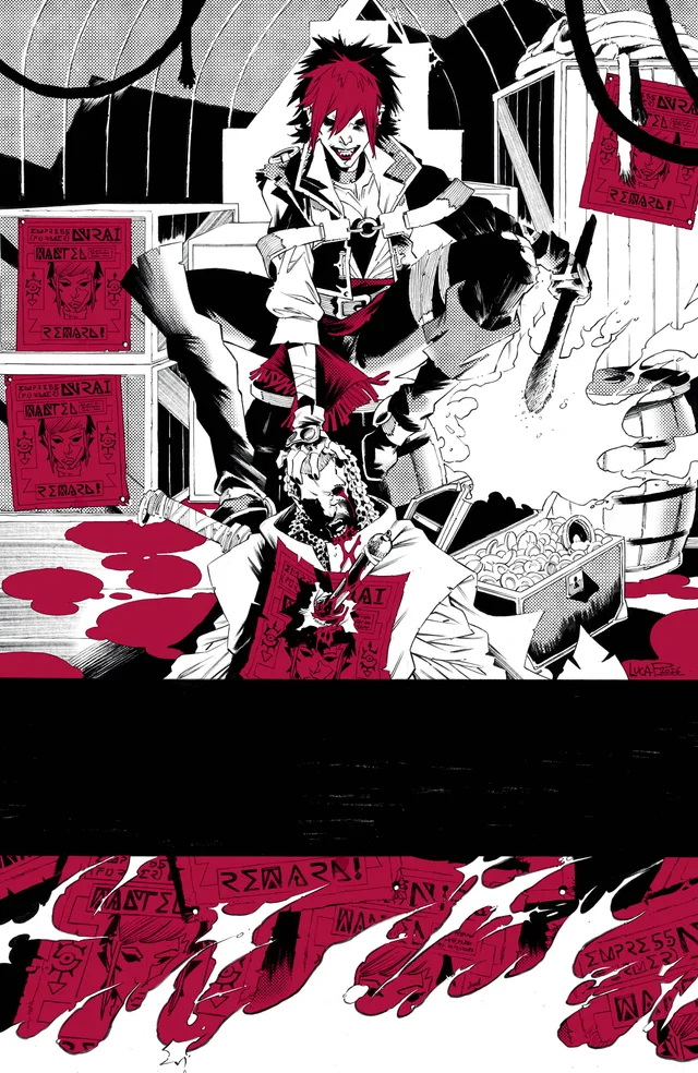 Tapa de Vampyrates! #4 · Cover F Unlimited Variant
