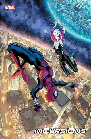 Tapa Cover A - By Gleb Melnikov de Spider-Man: Incursions #1