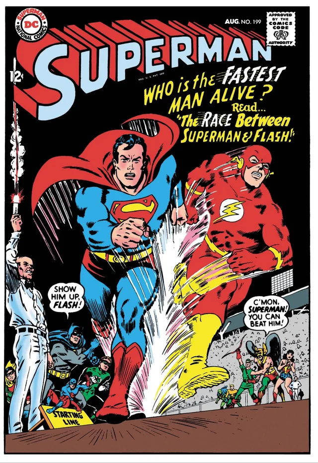 Tapa de Superman Facsimile Edition #199 · Cover C Carmine Infantino Foil Var
