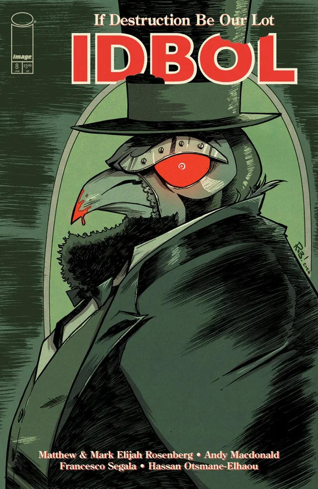 Tapa de If Destruction Be Our Lot #8 · Cover B Rob Guillory Abe Invades Var