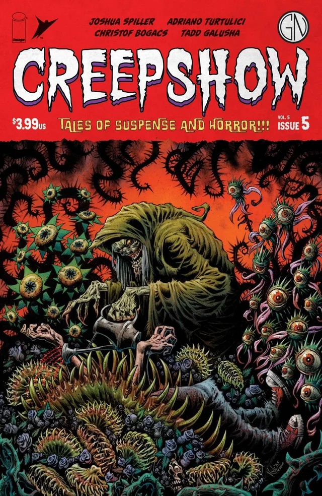 Tapa de Creepshow Vol 05 #5 · Cover A Kyle Hotz And Dan Brown