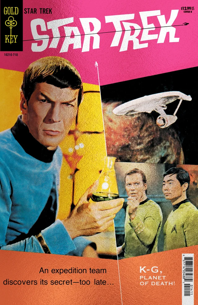 Tapa de Star Trek: Gold Key Era #1 · Cover B Foil