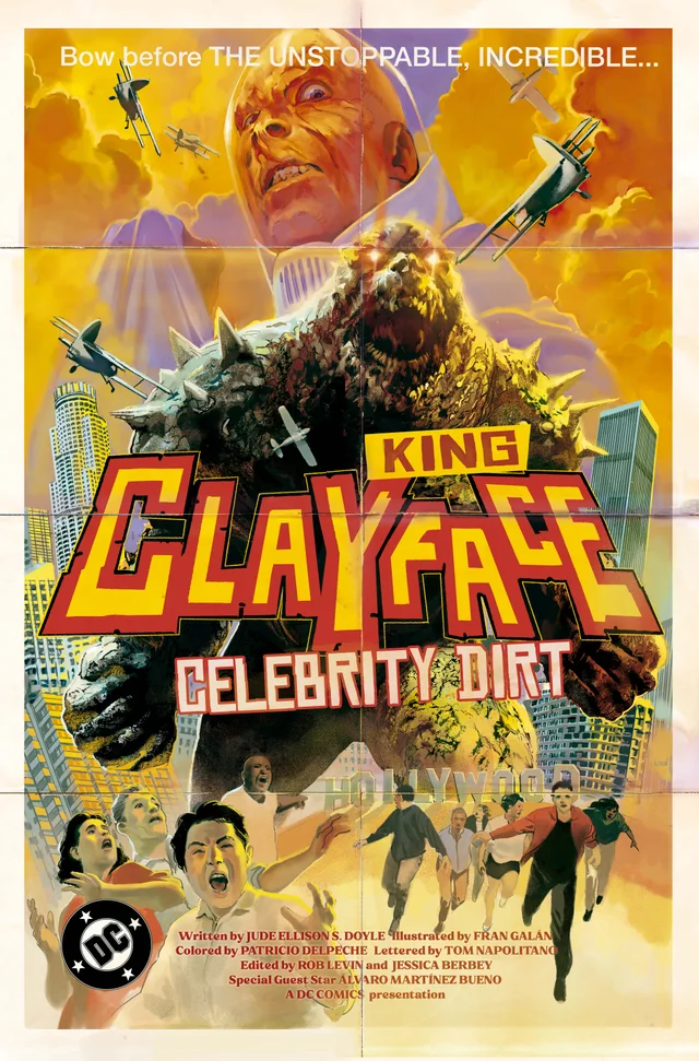 Tapa de Clayface Celebrity Dirt #6 · Cover C Alvaro Martinez Bueno Card Stock Var