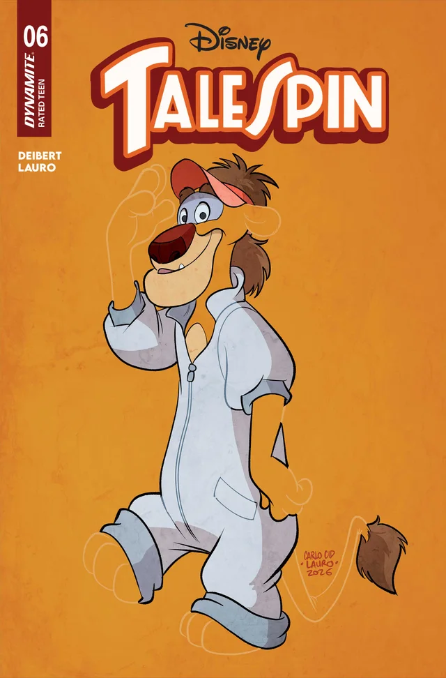 Tapa de Talespin #6 · Cover C Carlo Lauro Color Bleed Var