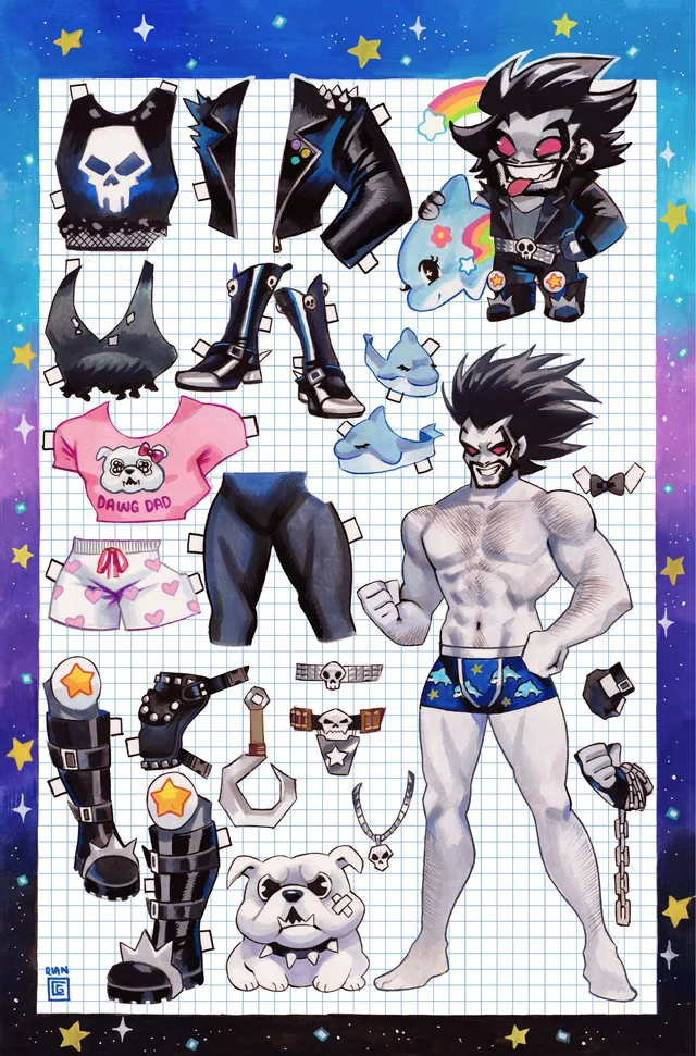 Tapa de Lobo #11 · Cover D Rian Gonzales Paper Doll Card Stock Var