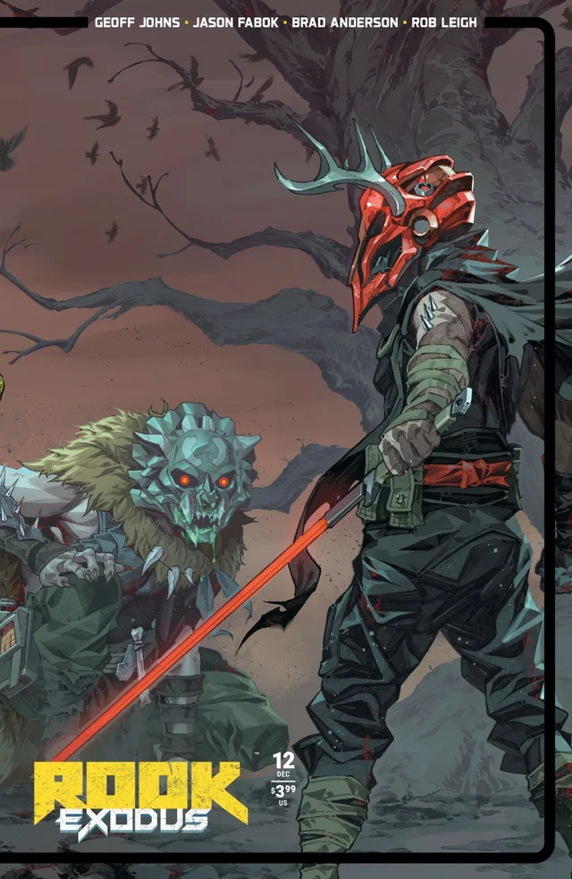 Tapa de Rook Exodus #12 · Cover C Kael Ngu Connecting Cover Var