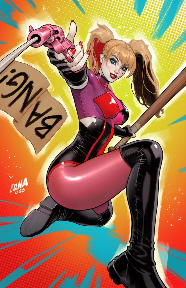 Tapa de Harley Quinn #69 · Cover B David Nakayama Card Stock Var