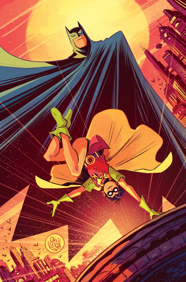 Tapa de Batman And Robin Year One Dynamic Duos #5 · Cover D Mike Maihack Card Stock Var