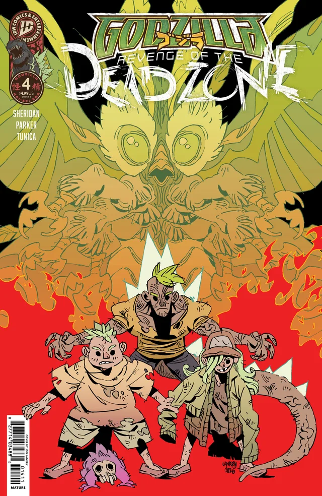 Tapa de Godzilla: Revenge Of The Deadzone [Kai-Sei Era] #4 · Cover B