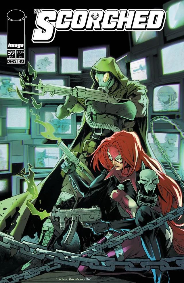 Tapa de Spawn Scorched #59 · Cover A Igor Monti