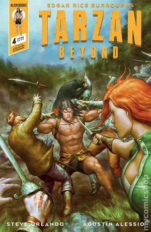 Tapa de Tarzan Beyond #4 · Cover A