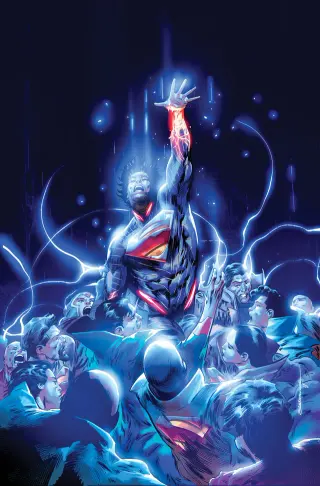 Tapa Cover A - Rafa Sandoval de Absolute Superman #27
