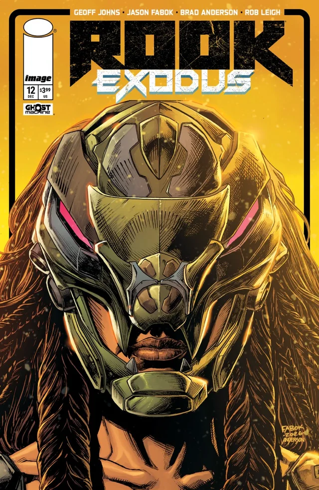 Tapa de Rook Exodus #12 · Cover B Jason Fabok And Brad Anderson Var