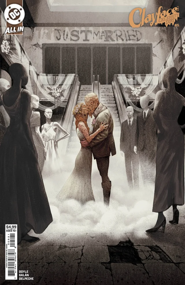 Tapa de Clayface Celebrity Dirt #5 · Cover B Mike Del Mundo Card Stock Var