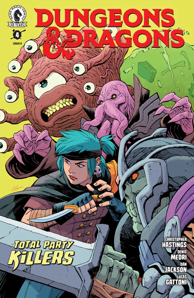 Tapa de Dungeons And Dragons: Total Party Killers #4 · Cover B