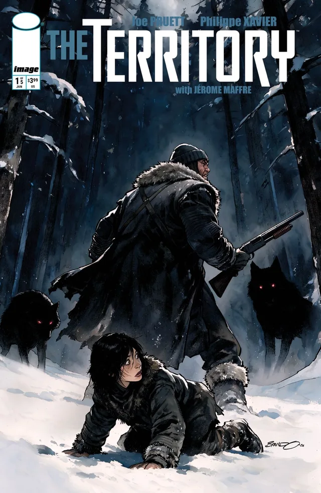 Tapa de Territory #1 · Cover B Brandon Peterson Var