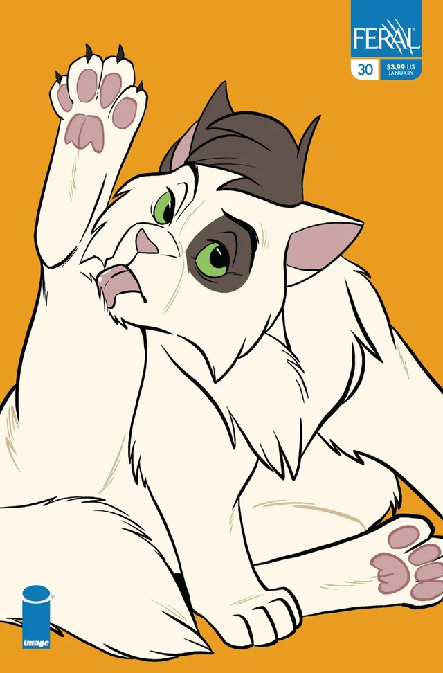 Tapa de Feral #30 · Cover C Trish Forstner Character Spotlight Var