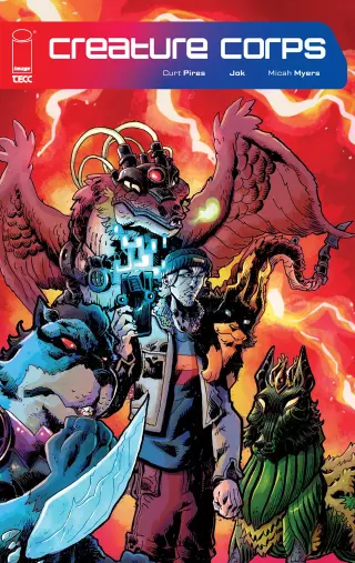 Tapa Cover A - Jok de Creature Corps #1