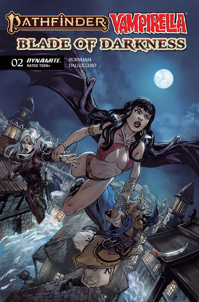 Tapa de Pathfinder Vampirella Blade Of Darkness #2 · Cover A Steven Cummings
