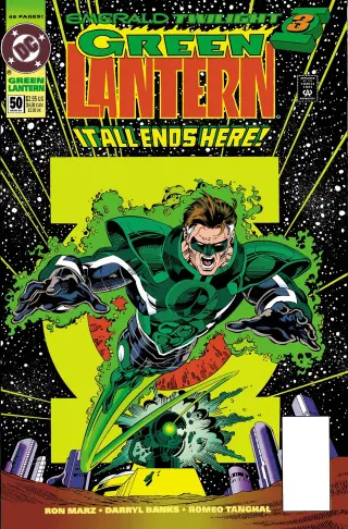 Tapa Cover D - Darryl Banks Foil Var de Green Lantern Facsimile Edition #50