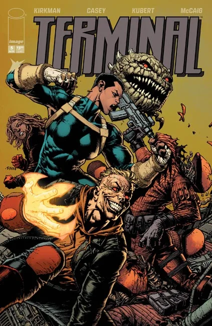 Tapa de Terminal #5 · Cover B David Finch And Dave Mccaig Var