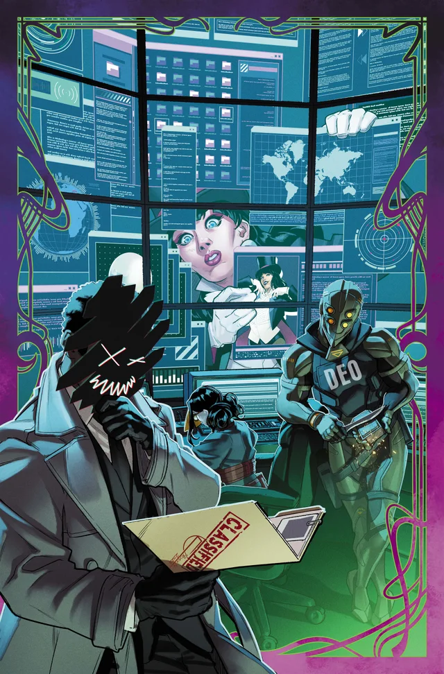 Tapa de Zatanna #9 · Cover A Jamal Campbell