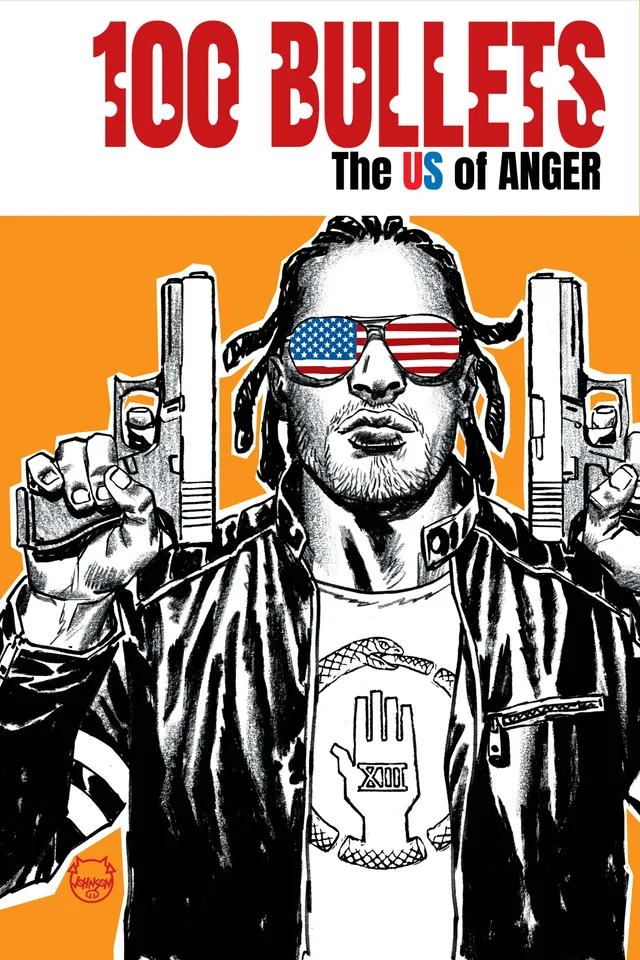 Tapa de 100 Bullets The Us Of Anger #6 · Cover A Dave Johnson