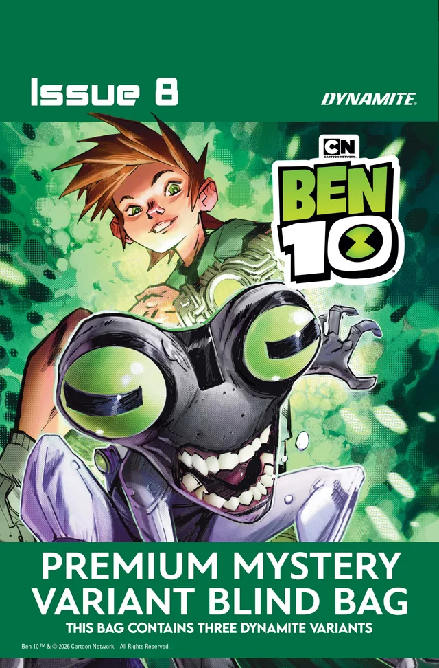 Tapa de Ben 10 #8 · Cover I Premium Mystery Blind Bag Var