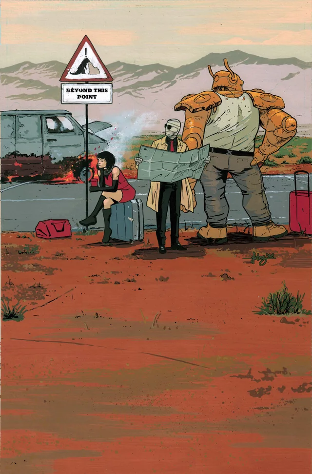 Tapa de Doom Patrol #5 · Cover B Javier Fernandez Card Stock Var