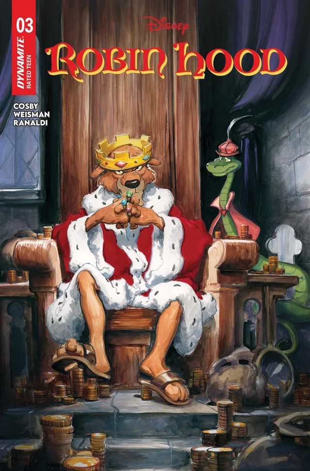 Tapa de Robin Hood #3 · Cover B Clayton Crain Var