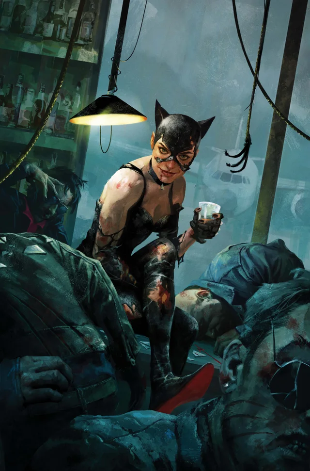 Tapa de Catwoman #95 · Cover A Sebastian Fiumara