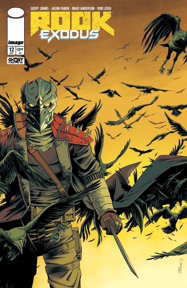 Tapa de Rook Exodus #12 · Cover D Declan Shalvey Var