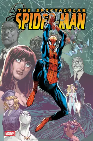 Tapa Cover A - Humberto Ramos de Spectacular Spider-Man #7